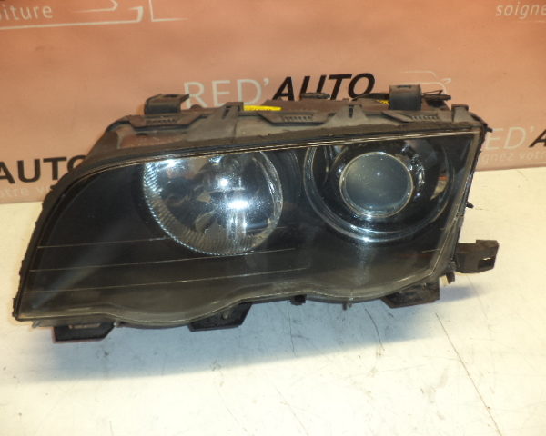 DSC06140-600x480 PHARE XÉNON AVANT GAUCHE D’ORIGINE BMW 3 E46 PHASE 1 REF: 6902759 / 69 02759 – Image 1