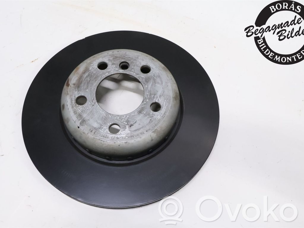 o-a9a4bf666d6c09477b7fd07eb7eac421-bmw_5_f10_f11_front_brake_disc BMW 5 F10 F11 Disque de frein avant 34116896652 – Image 1